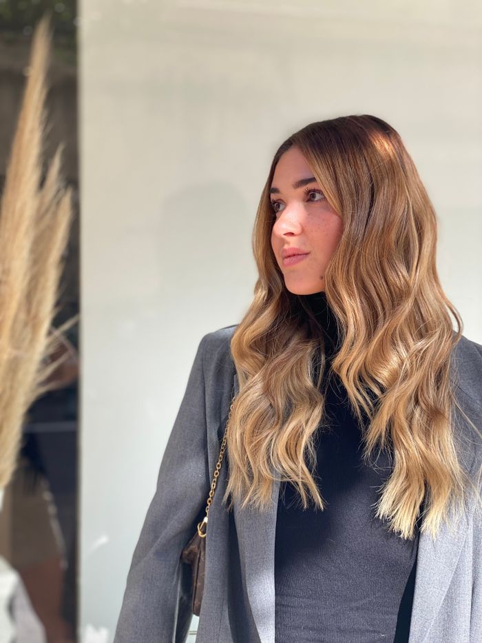 Balayage and soft layers