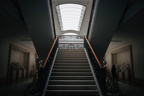 Staircase inside a Museum