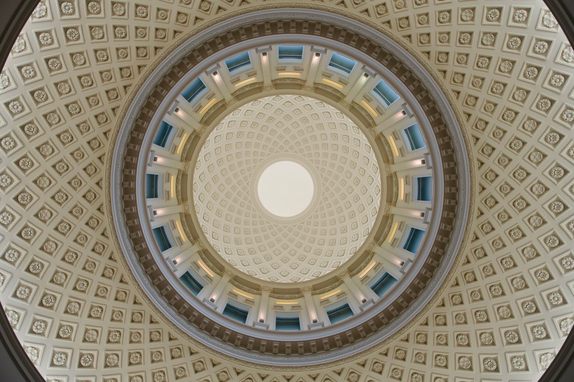 Mesmerizing Pattern of a Dome · Free Stock Photo