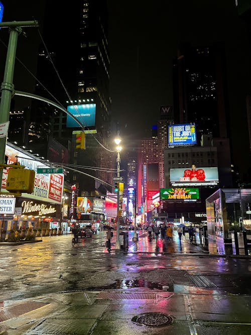 Бесплатное стоковое фото с нью-йорк, обои с видом нью-йорка, таймс сквер