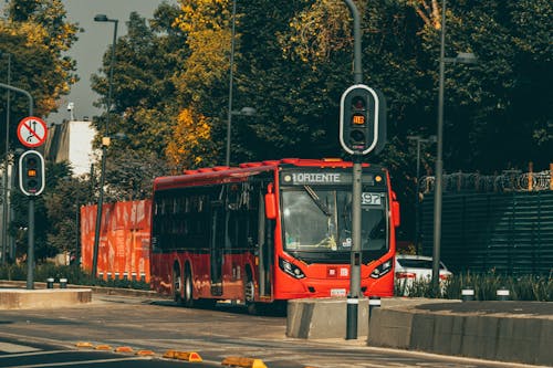 Бесплатное стоковое фото с автобус, дорога, общественный транспорт