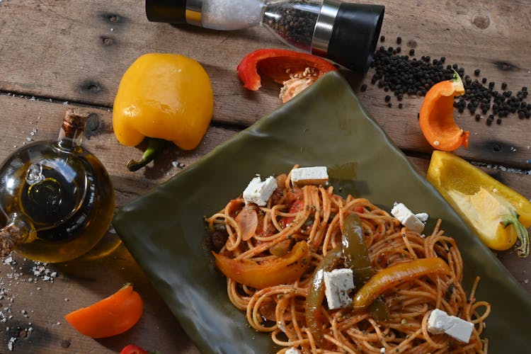 A Pasta On A Plate