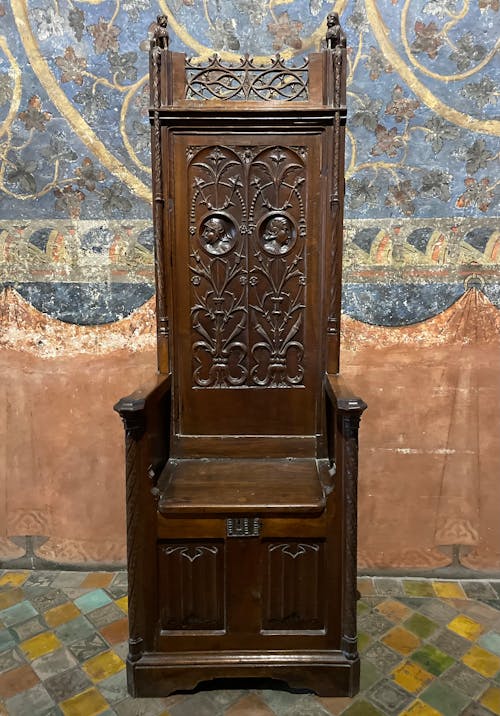Darmowe zdjęcie z galerii z palais des papes, papieskie krzesło, tron