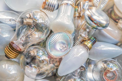 Close Up of Light Bulbs