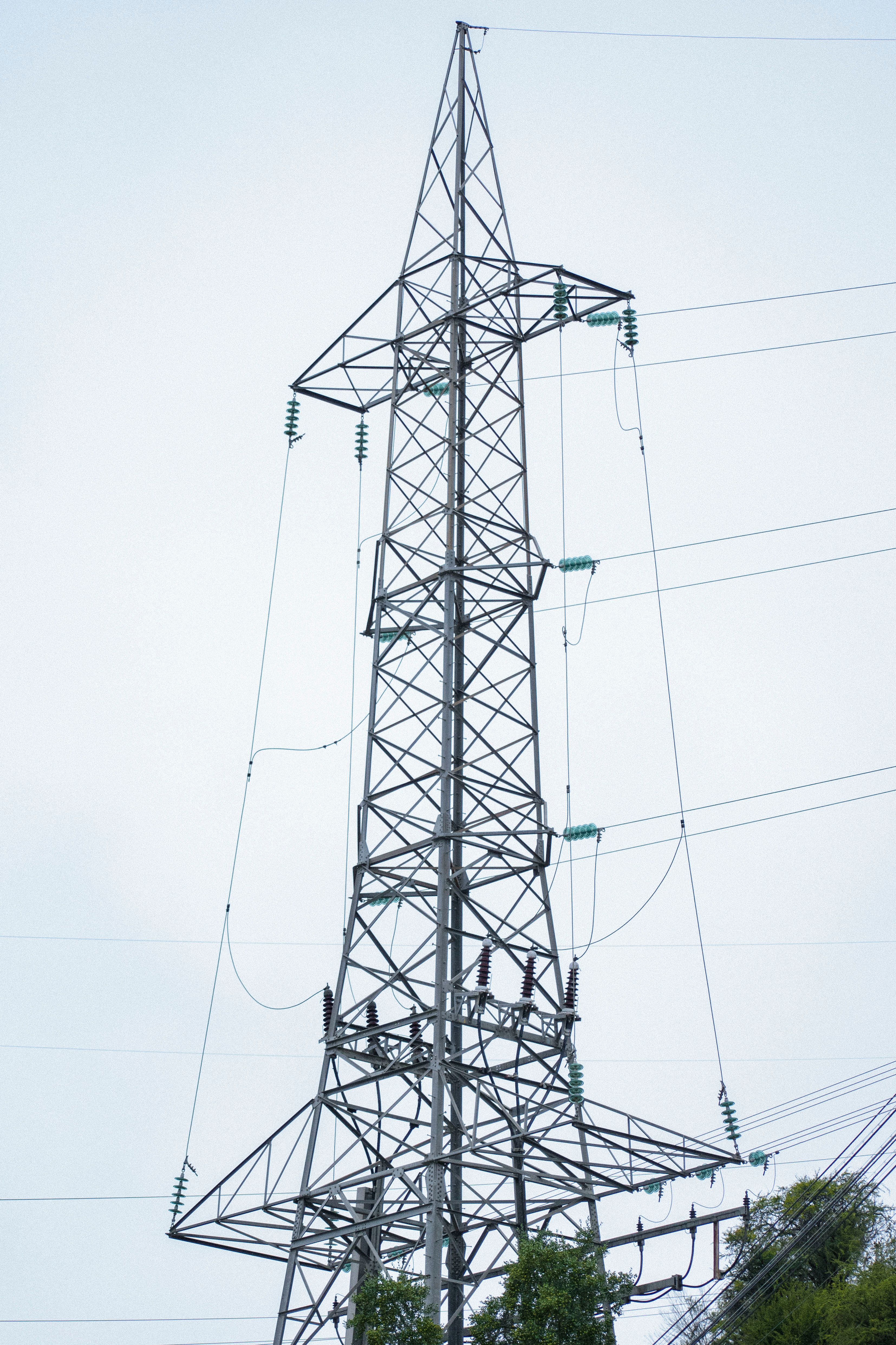 Low Angle Shot of Transmission Tower · Free Stock Photo
