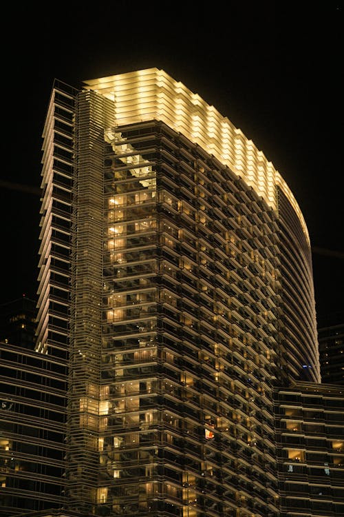 Facade of the Aria Resort and Casino in Las Vegas