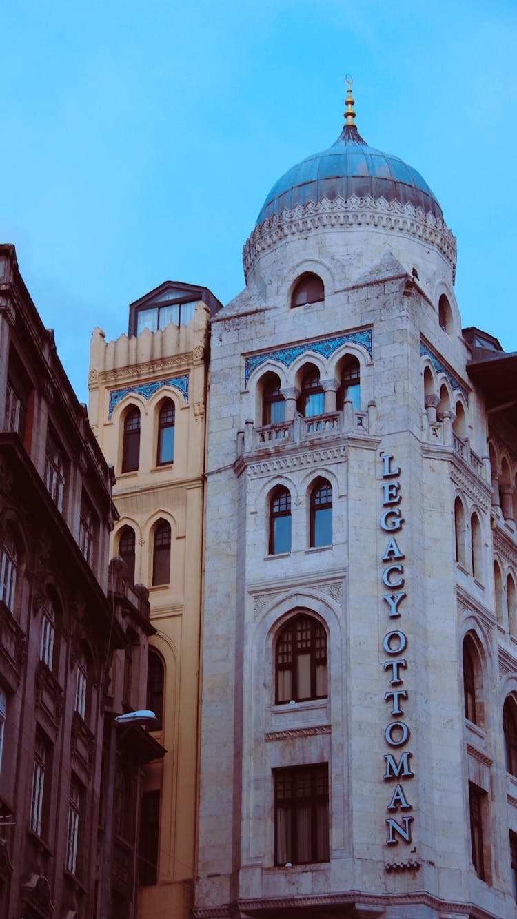 A Historical Building In Istanbul Turkey