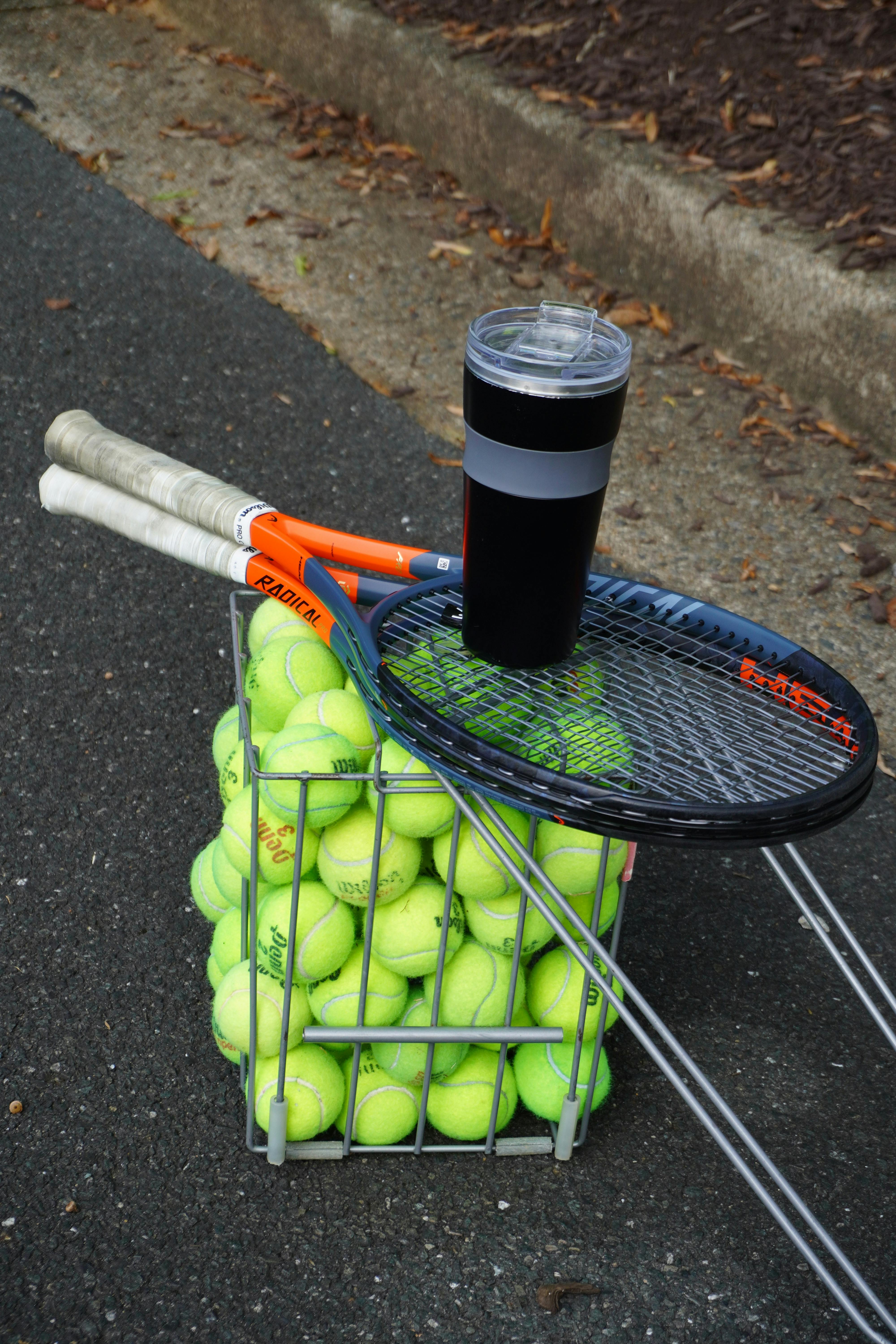 Tennis Balls in a Container · Free Stock Photo