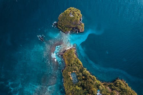 adalar, ağaçlar, deniz içeren Ücretsiz stok fotoğraf