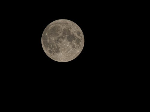 Foto stok gratis bulan purnama, langit malam, luna