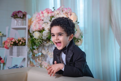 Free A Boy on a Suit Stock Photo