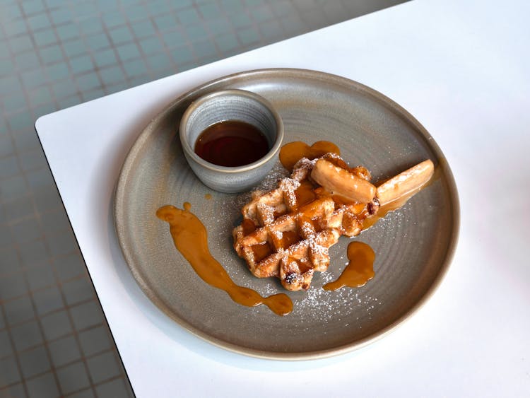 Waffle On A Plate 