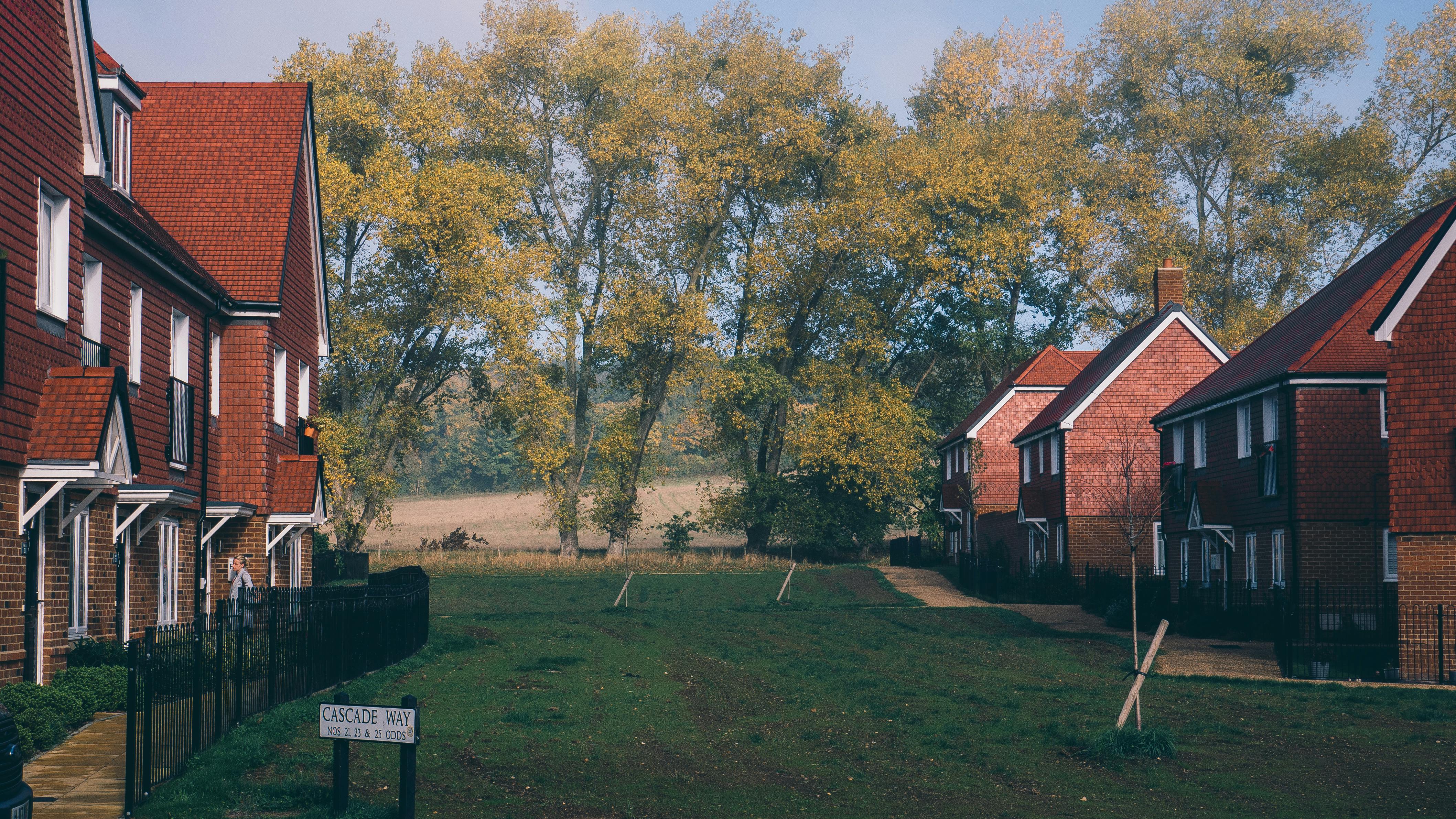 brick houses in cascade way farnham