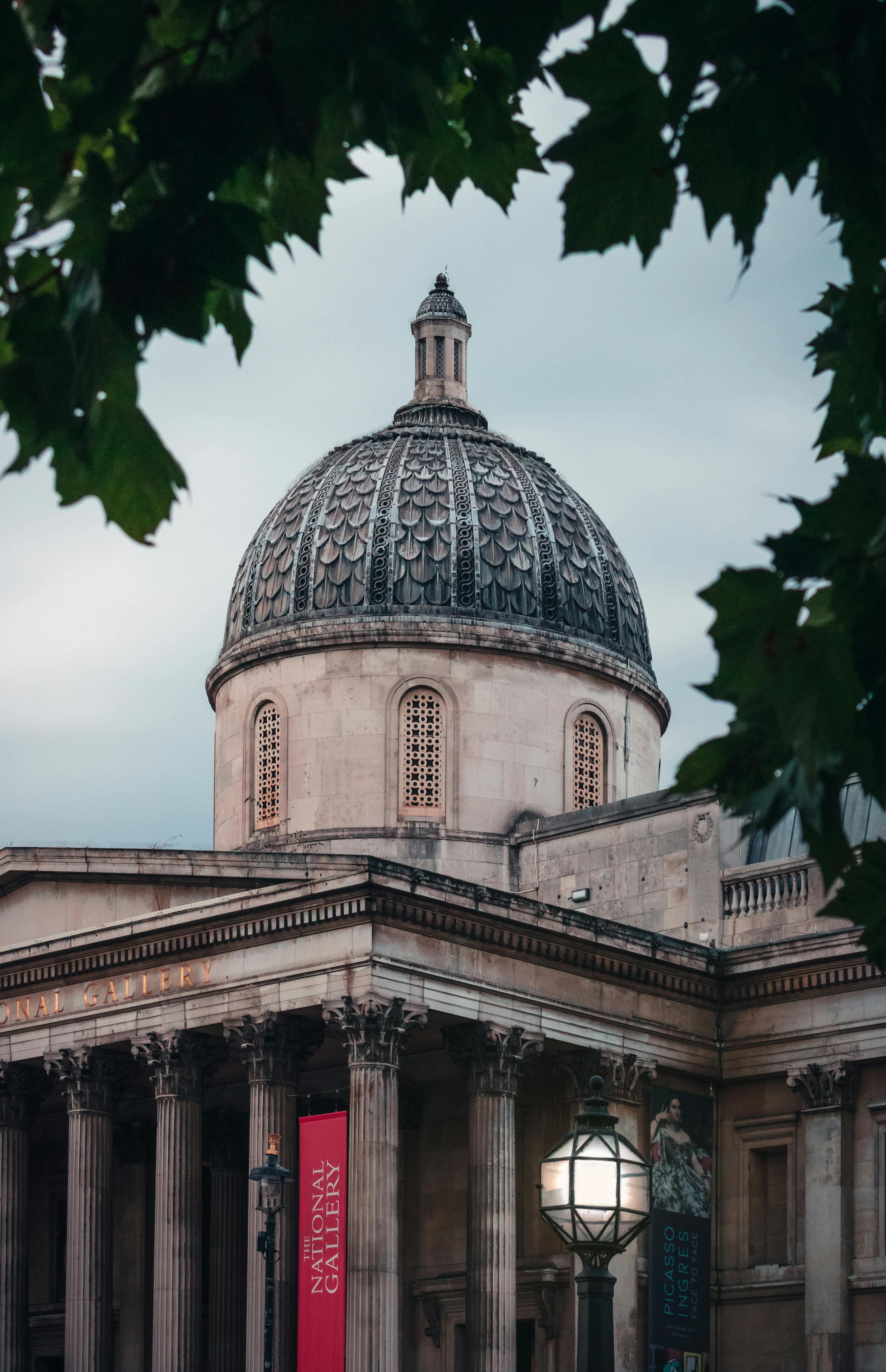 brown and gray concrete dome building