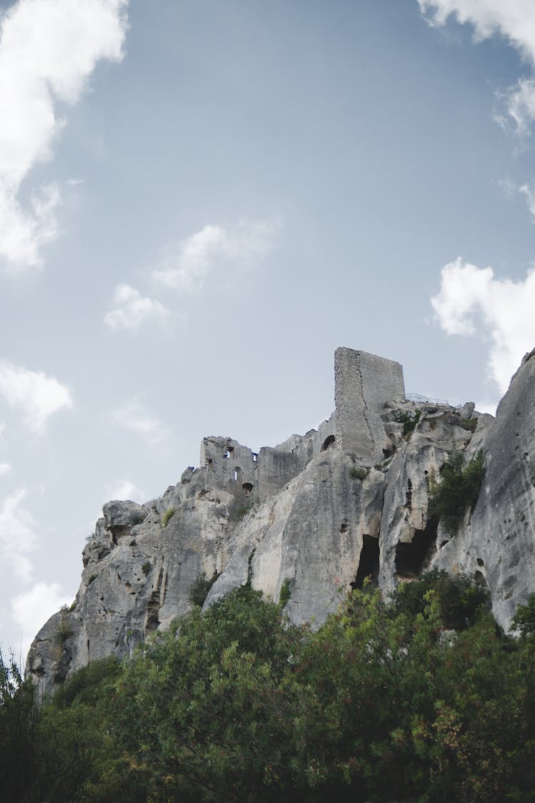 Panorama Of Château Des Baux, France