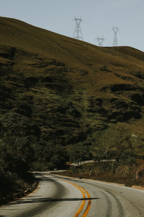 Darmowe zdjęcie z galerii z autostrada, droga, góra