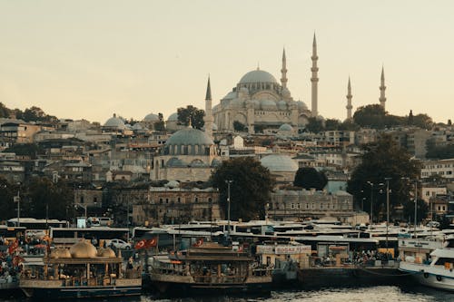 Clear Sky over Hagia Sophia