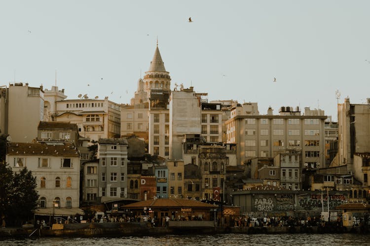 Galata Tower In Istanbul