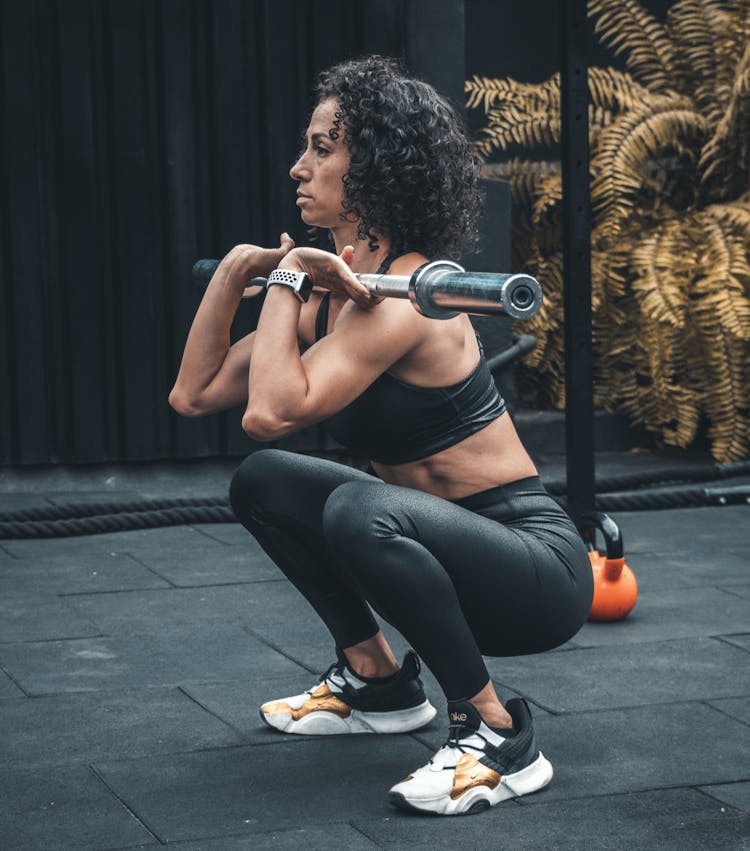 Woman During Fitness Workout