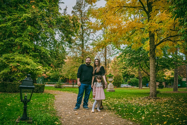 Family At A Park