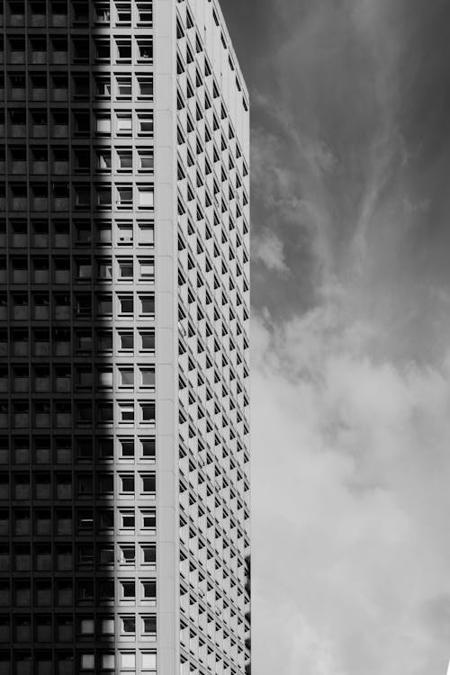 Immagine gratuita di bianco e nero, edificio, monocromatico