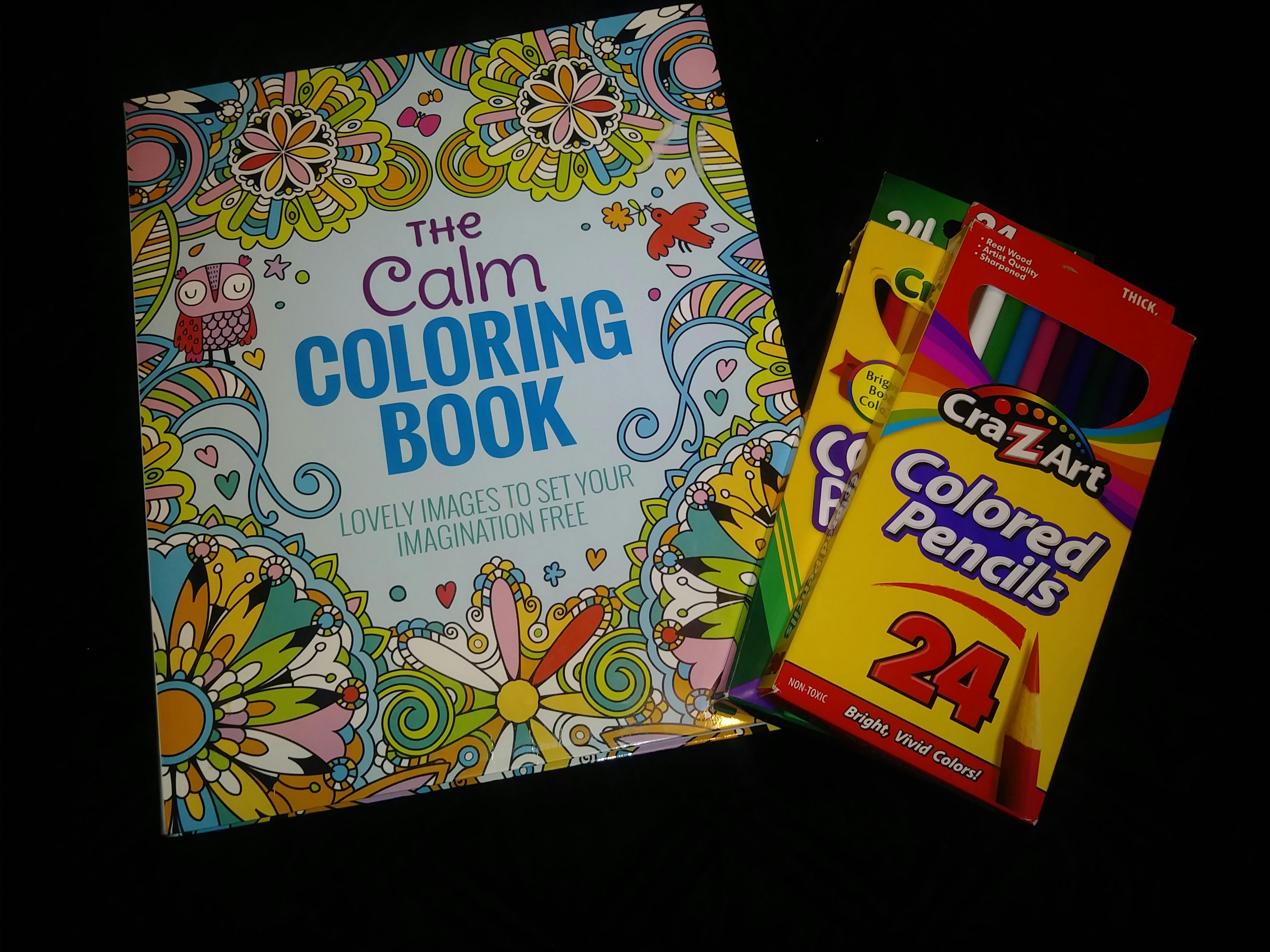 Free stock photo of calm, colored pencils, coloring book