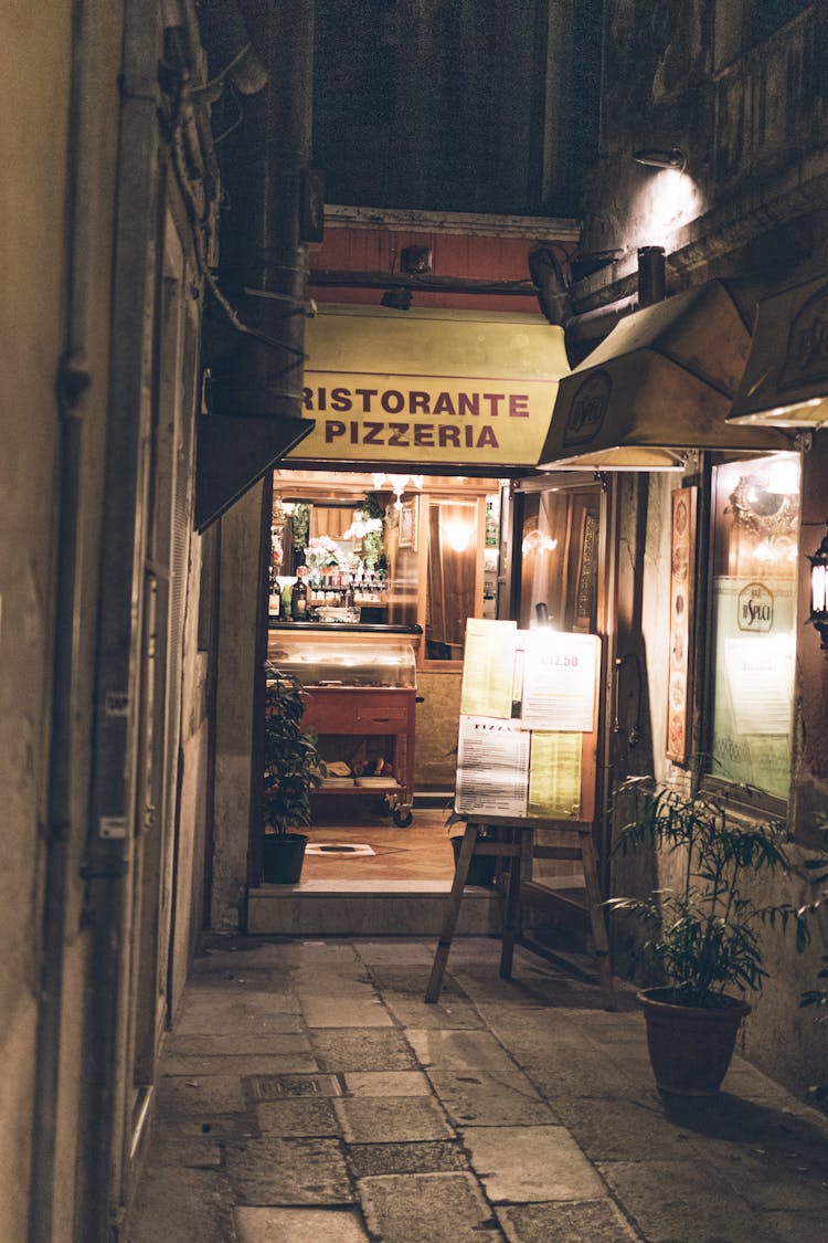 A Restaurant On The Street