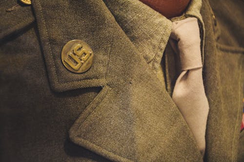 Free Brown Notched Lapel Suit Jacket Close-up Photo Stock Photo