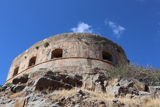 Elounda spinalonga island boat — Crete