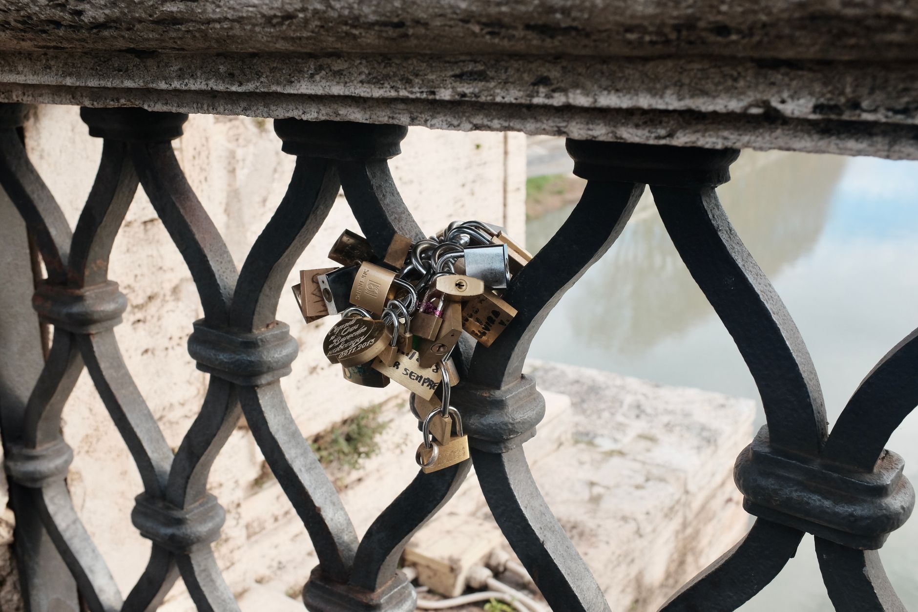 Padlock and key
