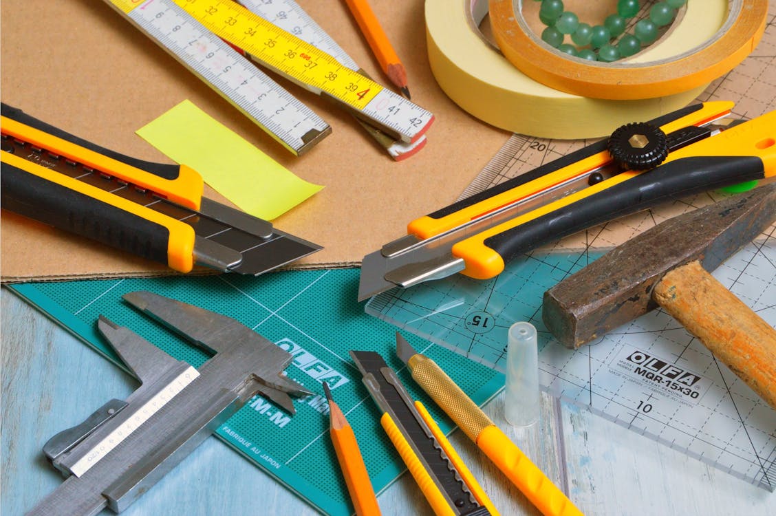 Yellow Tools and Equipment 