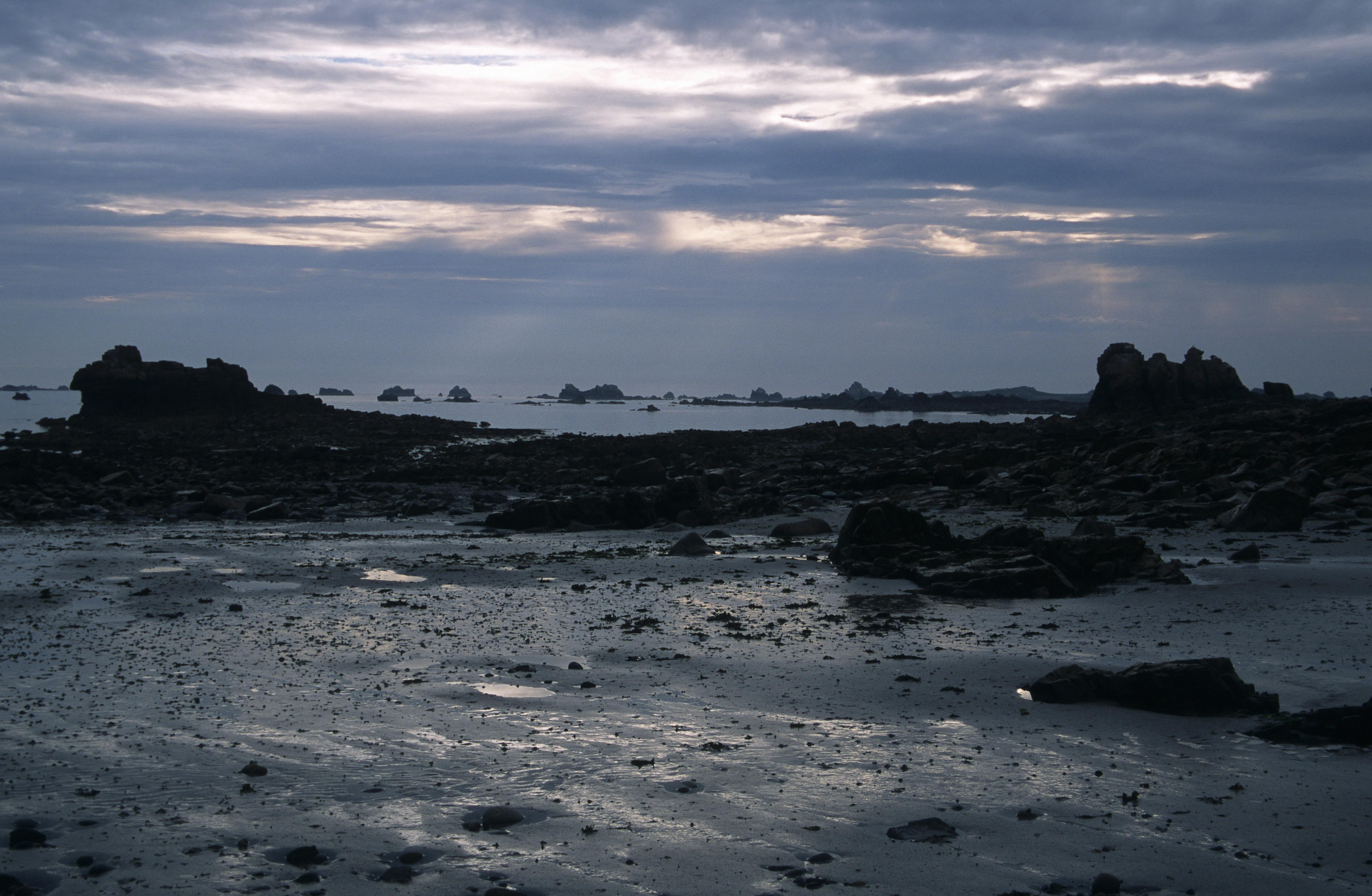Beach and Rocks on Sea Shore · Free Stock Photo