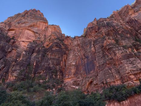Horizontal Rock Formation