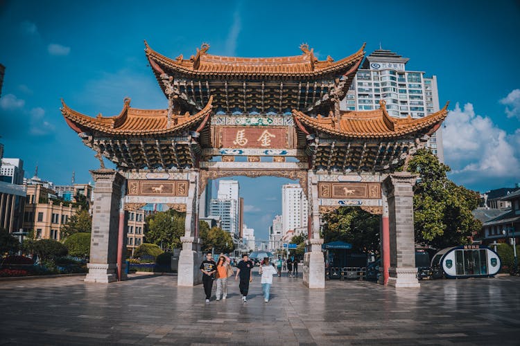 Arches In Kunming, China