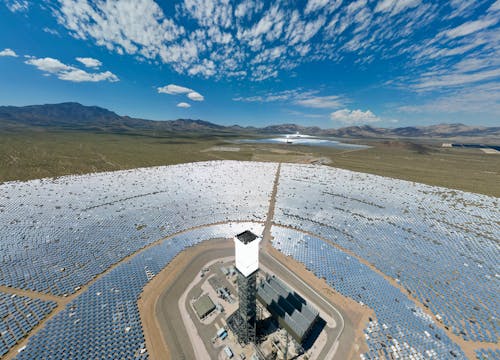 Aerial View of Solar Farm