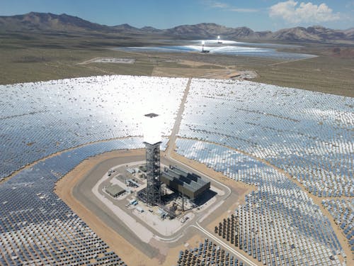 Δωρεάν στοκ φωτογραφιών με deone βολή, ivanpah, αεροφωτογράφιση