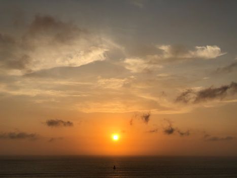 Sunset in Barranco, Lima, Perú