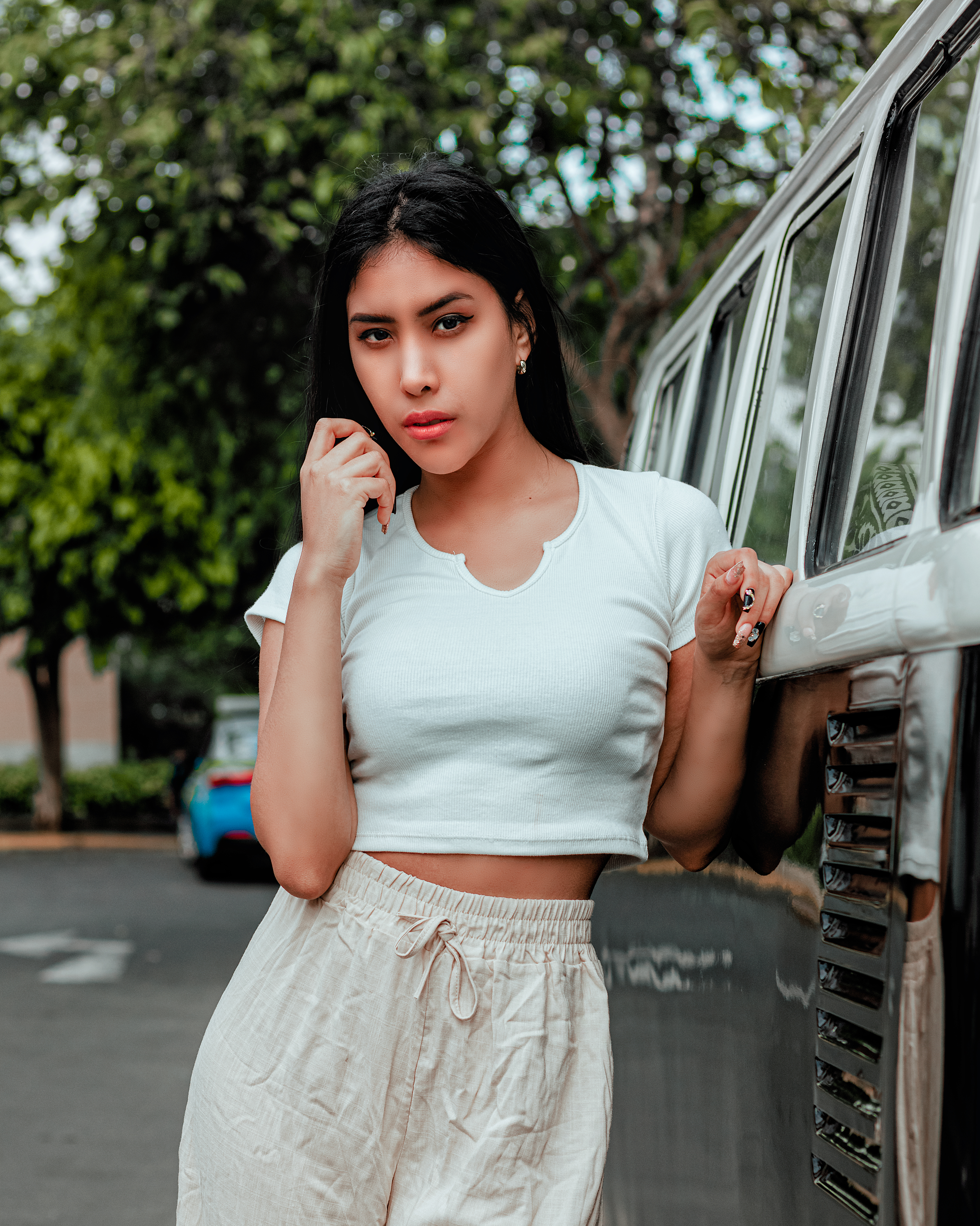 Standing At The Crossroads Crop Top main image 1