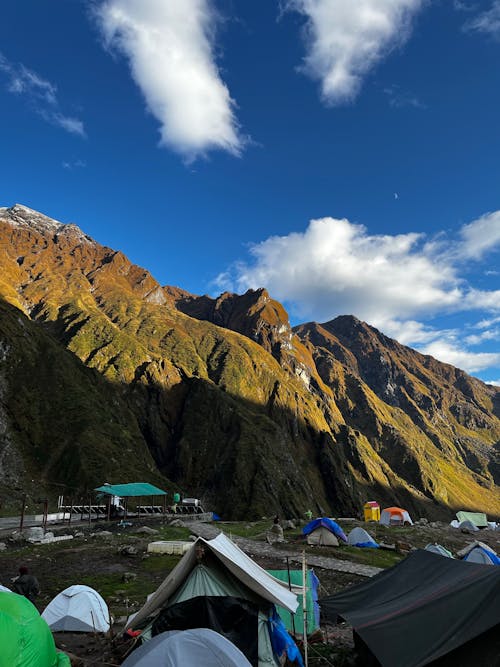 冒險, 山, 帳篷 的 免费素材图片