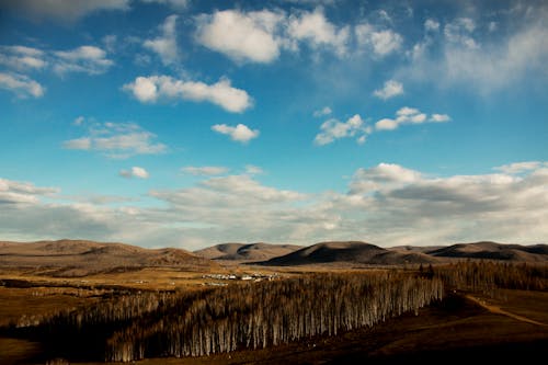 Gratis lagerfoto af bakker, droneoptagelse, fugleperspektiv