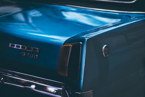 Coche Dodge Damlier 3700 Azul