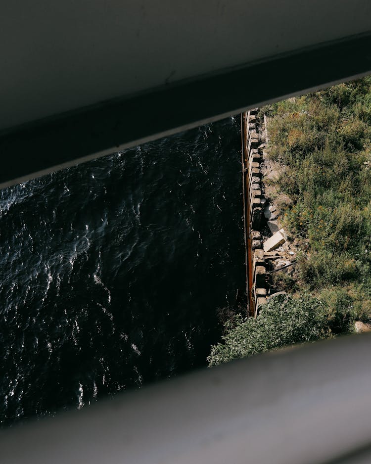 View Of A River From A Bridge 