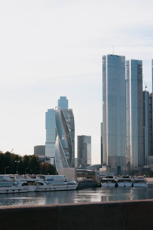 Skyscrapers in Moscow Russia