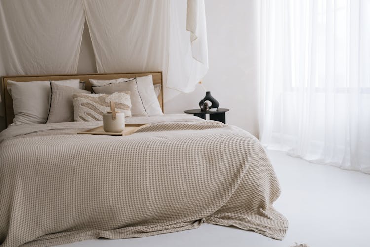 Interior Of Cozy Bedroom