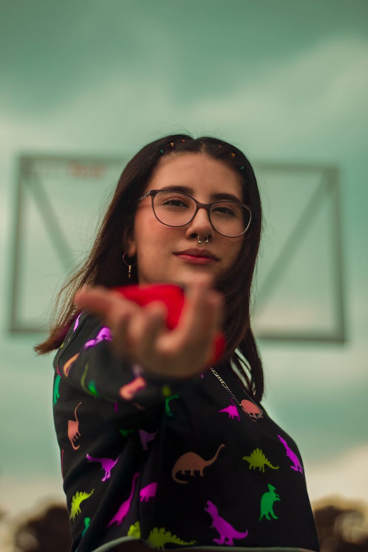 Photograph Of A Girl Reaching