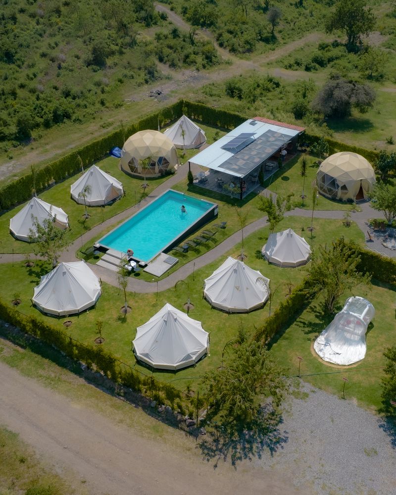 Experiencia de lujo en glamping