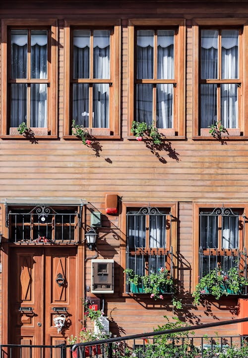 Door and Windows on Building Facade