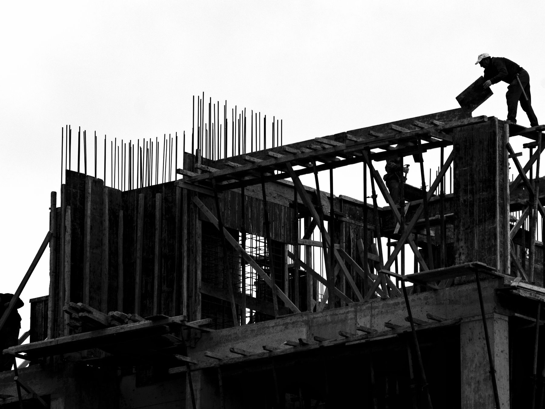 Masonry and Render Painting in Goodmayes — surfaces prepped and cut in by hand