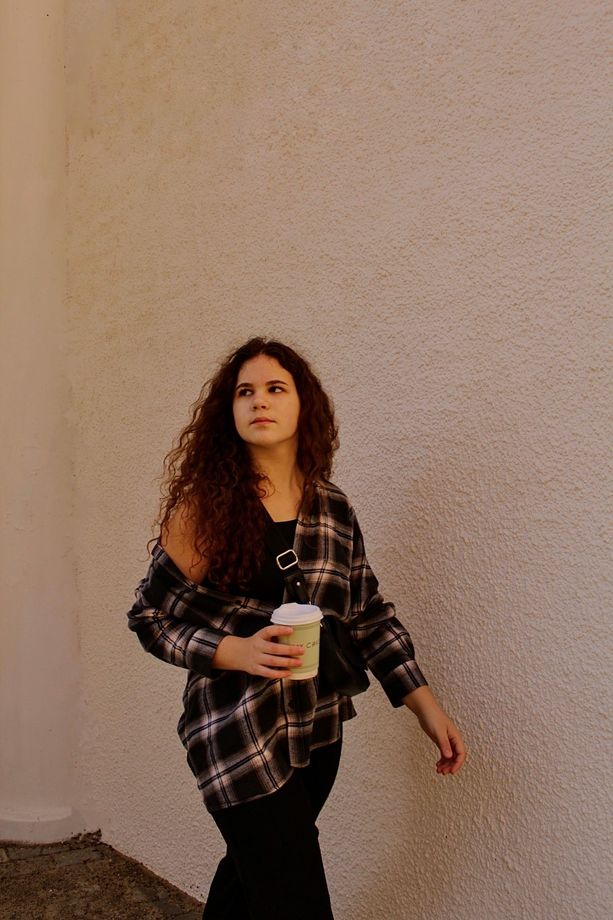 Woman Holding a Disposable Cup · Free Stock Photo