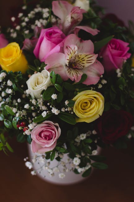 Multicolored Petaled Flowers